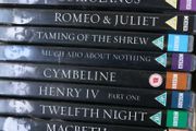 8 x BBC Shakespeare Collection DVDs