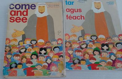 Gaeilge vintage schoolbooks