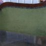Antique Victorian mahogany chaise Image 7