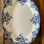 Antique Art Deco Cambridge Pattern Oval Serving Platter Meat Platter Hollinshead & Kirkham England ca 1910 Image 3