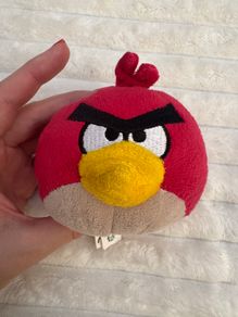 Angry Birds Red Bird Soft Toy Approx. 10 cm. Mini Used Please see photos