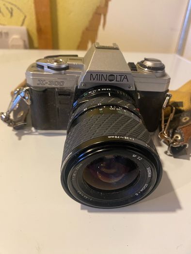 Minolta X-300 Camera with Sigma 28-70 lens