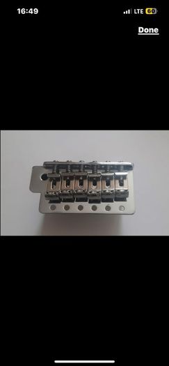 Fender Stratocaster squier Tremolo bridge Chrome electric guitar parts accessories