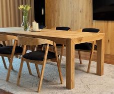 Oak Dining Armchair Plush Upholstered. Any Colouir or material