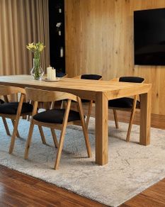 Oak Dining Armchair Plush Upholstered. Any Colouir or material
