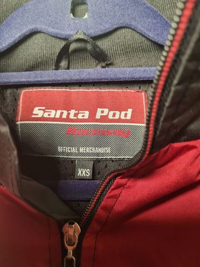 Mens SANTA POD RACEWAY jacket european drag racing Size XXS extra small adult