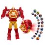 Disney Iron Man Captain America Toy Watch Deformation 21 Projection Watch Kids Digital Clock Student Wristwatches Birthday Gift Image 2