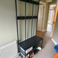 Ikea hallway Coat and Shoe Rack