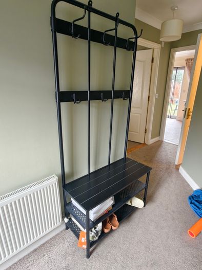 Ikea hallway Coat and Shoe Rack