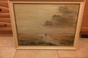 oil painting signed free postage