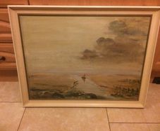 oil painting signed free postage