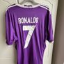 Real Madrid Authentic 2016/2017 Away Jersey Image 2