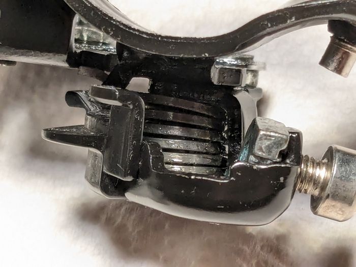 Shimano Tourney 3x7/8-speed front derailleur