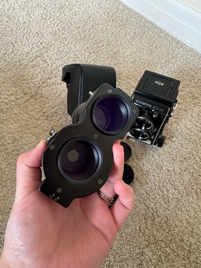 Mamiya C330f 6x6 medium format camera