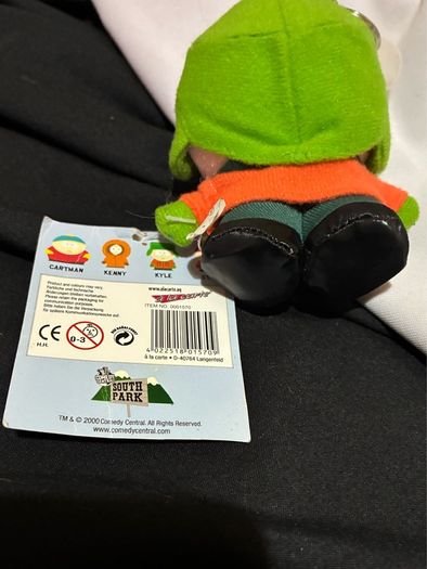 2000 South Park 4" Kyle keychain/window hanger