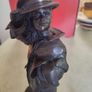 Genesis bronze statue of a boy in man's uniform In perfect condition. Image 3