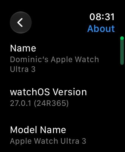 Apple Watch Ultra 3