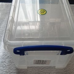 Really Useful Storage Box 1.6 Litre Clear - 10 each Home Office School College