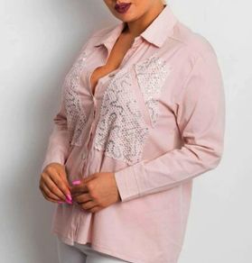 Lovely Pink Shirt with Sequins size 16 (new/with tags)