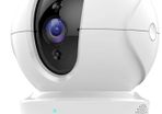 Security Camera Baby Monitor, 10m Night Vision, Two Way Audio, Smart Motion Tracking, Cloud Service, Work with Alexa and Google Assistant(