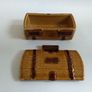 Fabulously Kitsch Vintage Lidded Pirate's Treasure Chest Trinket Box by Wade Porcelain, England Image 6