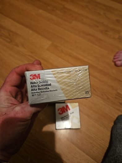 3M High Density 3.5" Floppy Disks
