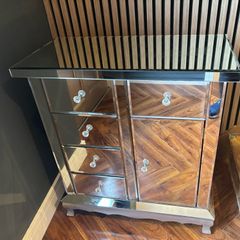 Mirrored Hall Cabinet