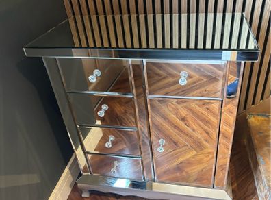 Mirrored Hall Cabinet