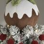 Christmas Pudding Tree Decoration Image 4