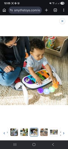 Baby Einstein 4-in-1 Kickin' Tunes Music and Language Discovery Baby Gym Tummy Time