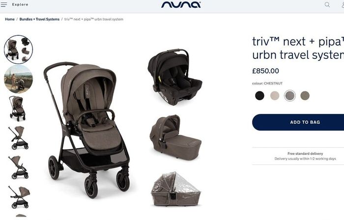 Nuna Stroller / buggie (RRP 748)