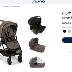 Nuna Stroller / buggie (RRP 748)
