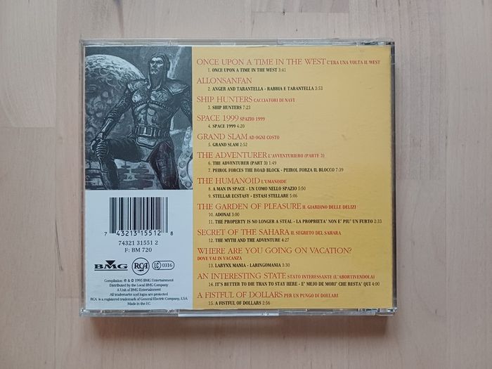 Ennio Morricone Time of Adventure CD Soundtrack 1995