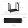 Steel firewood stand Image 2