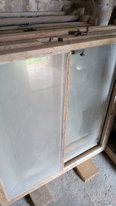 Antique sash windows