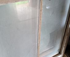Antique sash windows