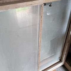 Antique sash windows