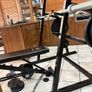 Olympic Large Squat Rack, Weight Bench, Weights, Bars + More, Great Set Up, All You Need!!! Image 7