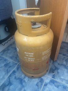 empty gas bottles