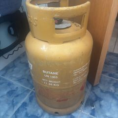 empty gas bottles