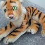 Steiff 1960's Vintage Tiger Image 2