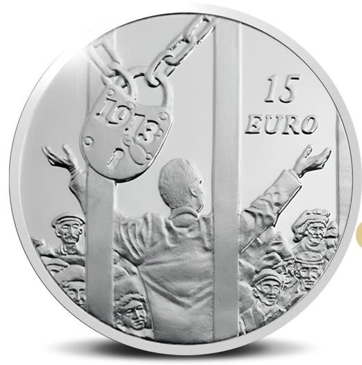 Ireland 2013 Silver Proof The Lockout 15 Euro Coin Centenary of 1913 Dublin Lockout 5 Available