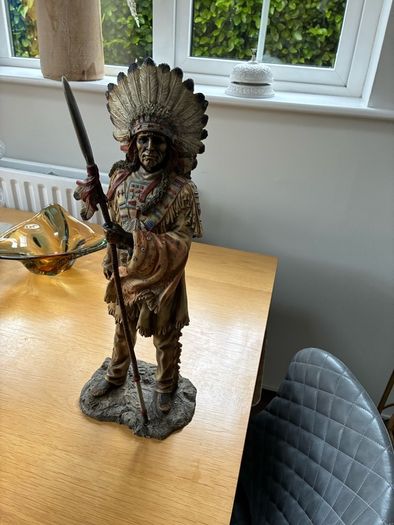 Job Lot of Native American Statues.