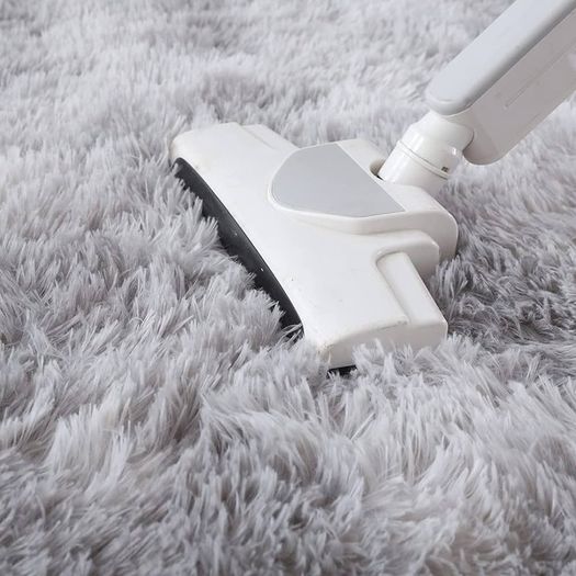 FREE P&P Round Rugs for Bedrooms Fluffy Living Room Circle Area Rug Soft Shaggy Carpet for Kids Room Floor Mat (Grey white, 80cm)
