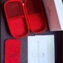 Genuine Omega red strap travel case and presentation set Image 2