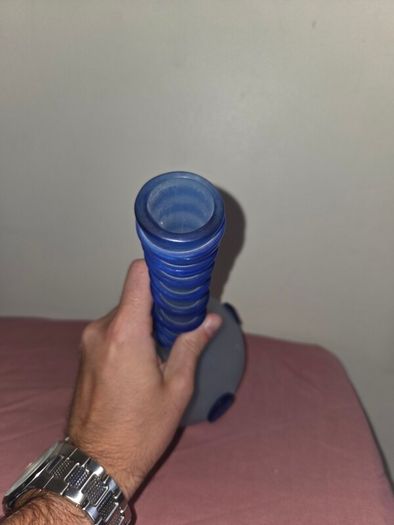 Hand Blown Vintage Glass Vase