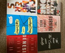 selection of YA books for Teens