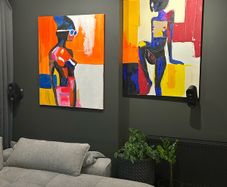 Hand- painted paintings 80x100
