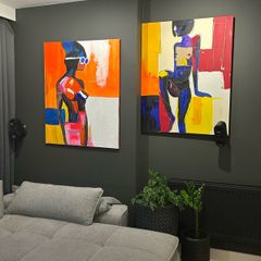 Hand- painted paintings 80x100