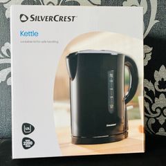 Silvercrest Black Kettle New